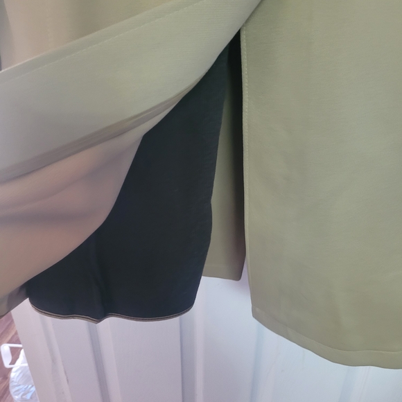 Sears Vintage Tan Trench Coat with Brown Faux Fur Collar - Picture 8 of 11